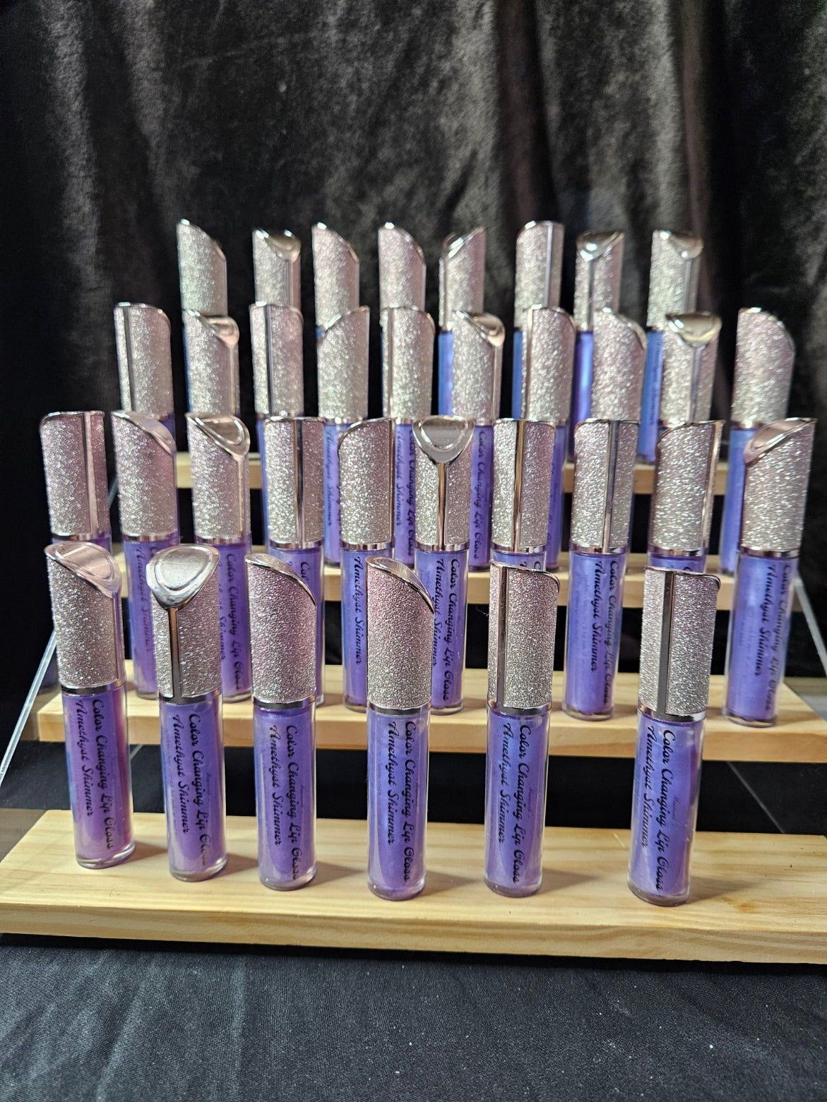 Color Changing Lip Gloss Amethyst Shimmer