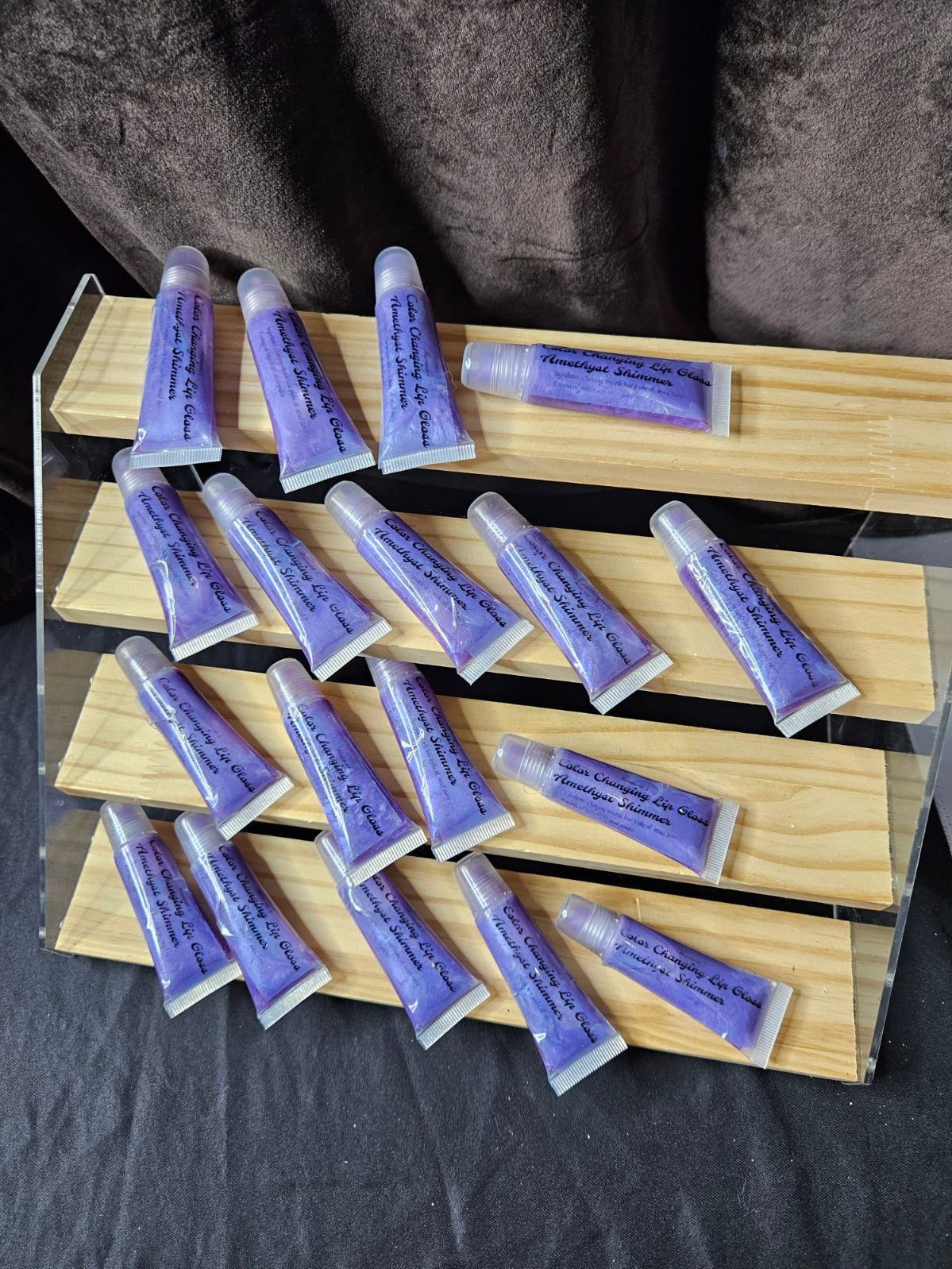 Color Changing Lip Gloss Amethyst Shimmer