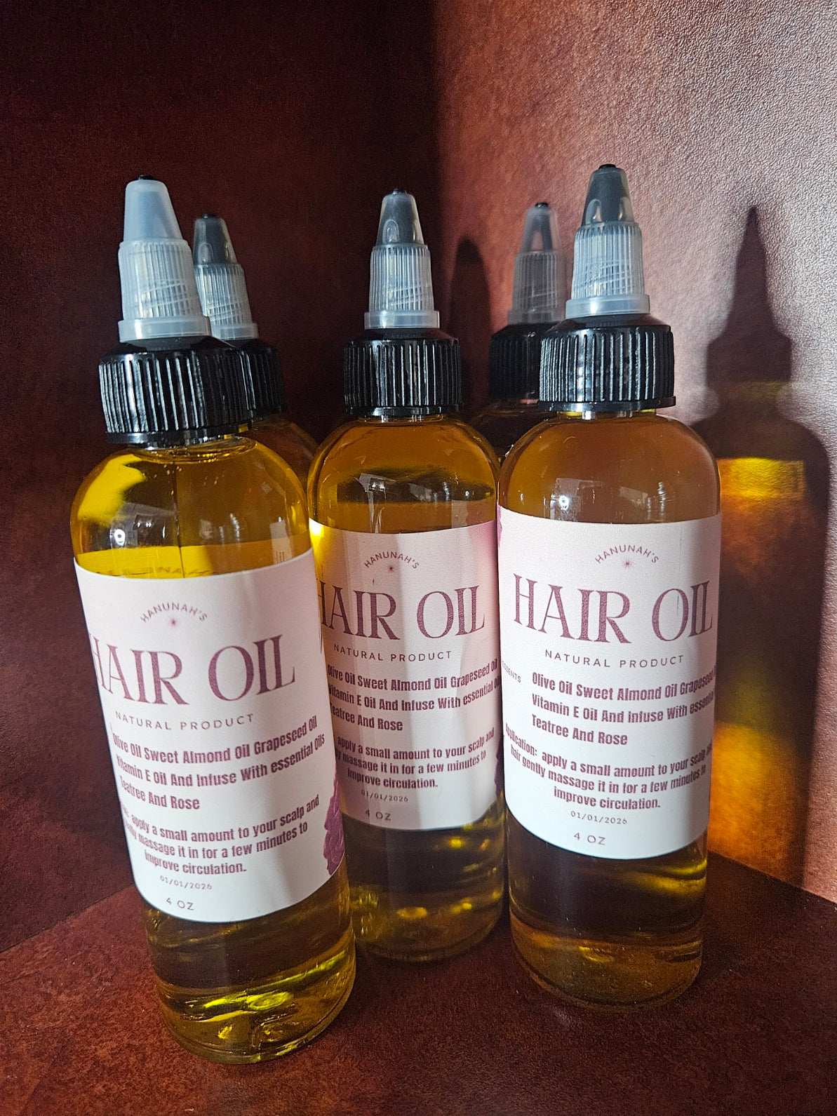 Herbal Hair Growth Oil – 4 oz