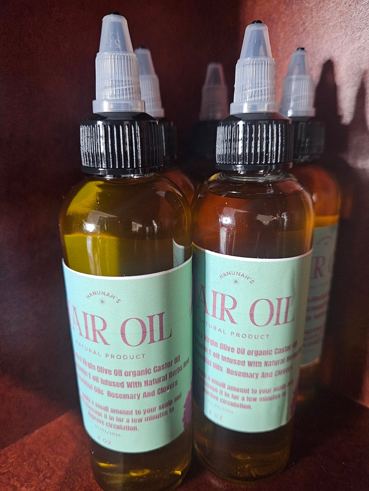 Herbal Hair Growth Oil – 4 oz