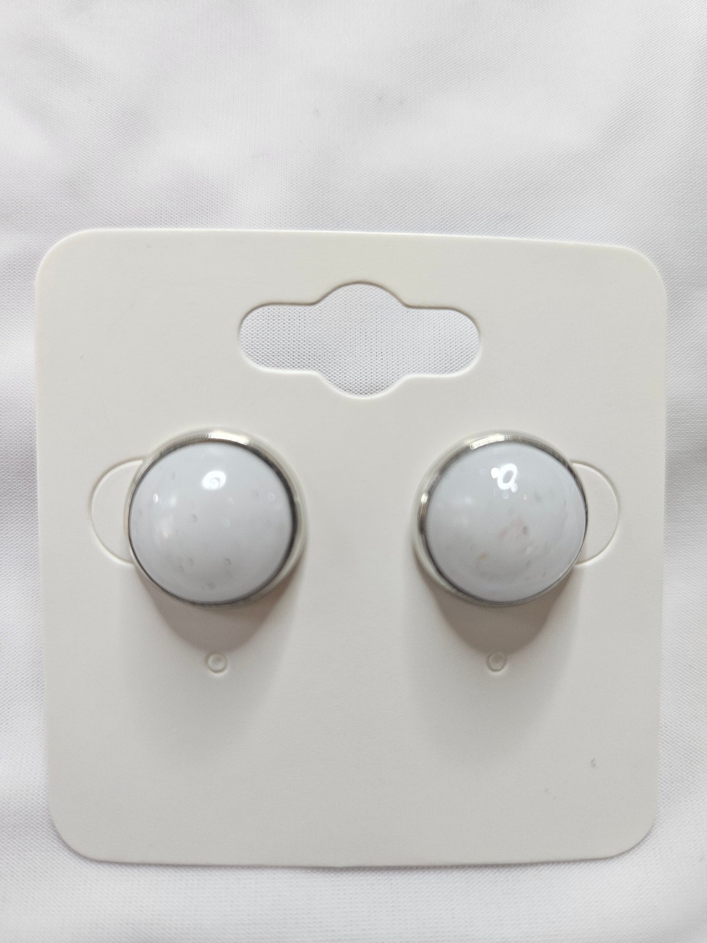 Handmade Resin Stud Earrings