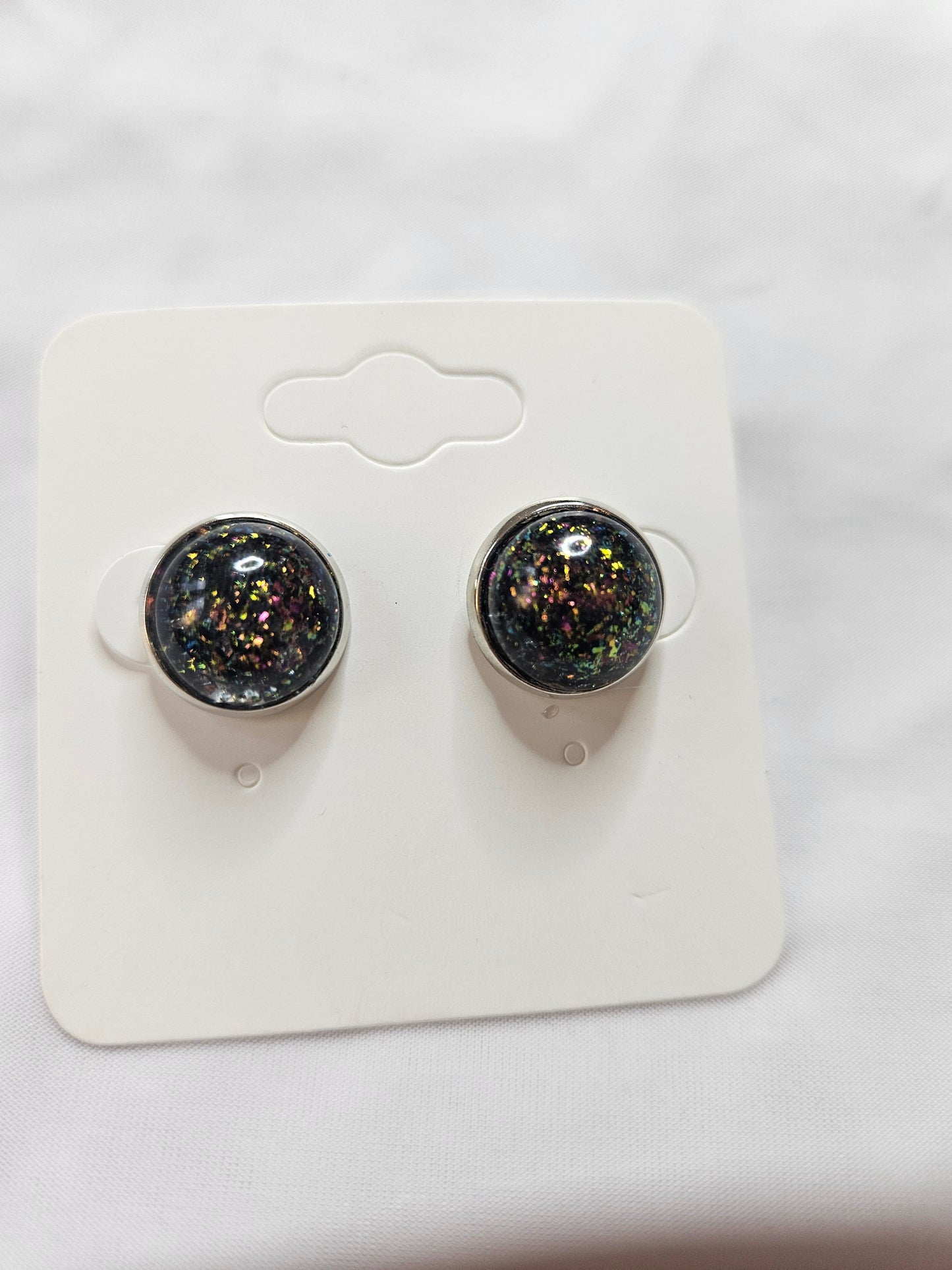 Handmade Resin Stud Earrings