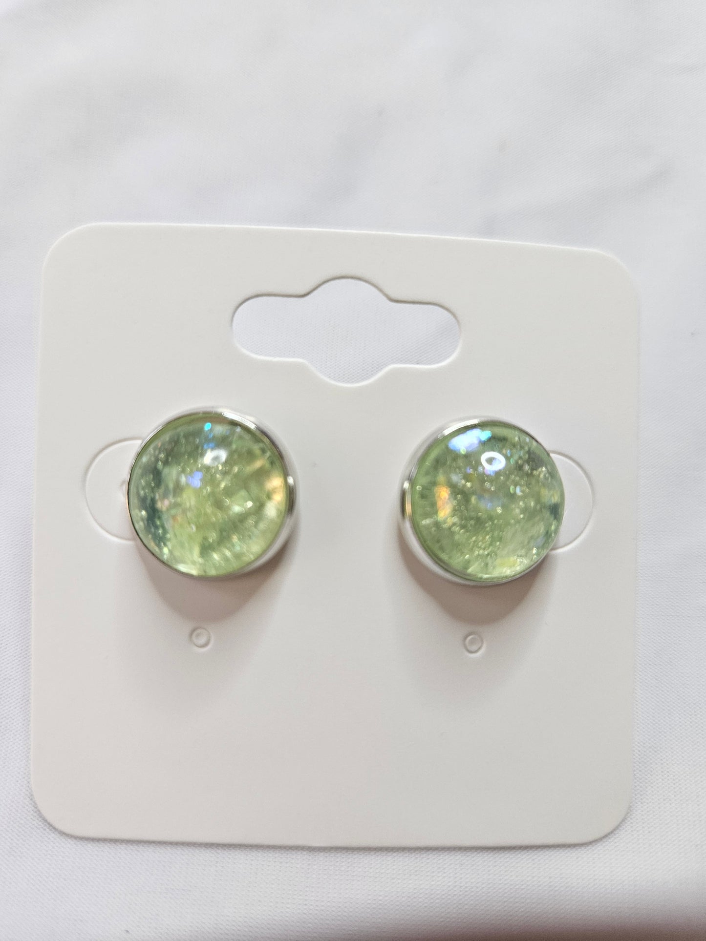 Handmade Resin Stud Earrings