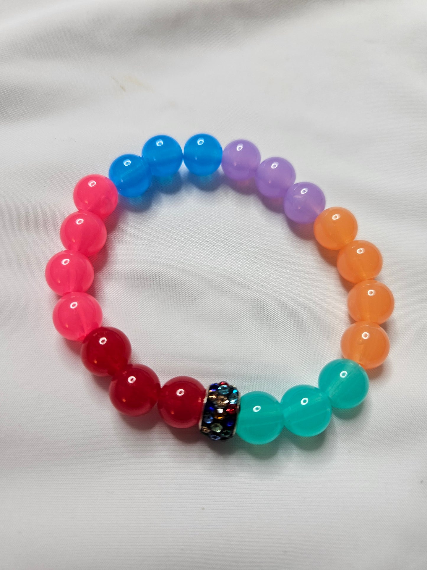 Bright Beaded Bracelet
