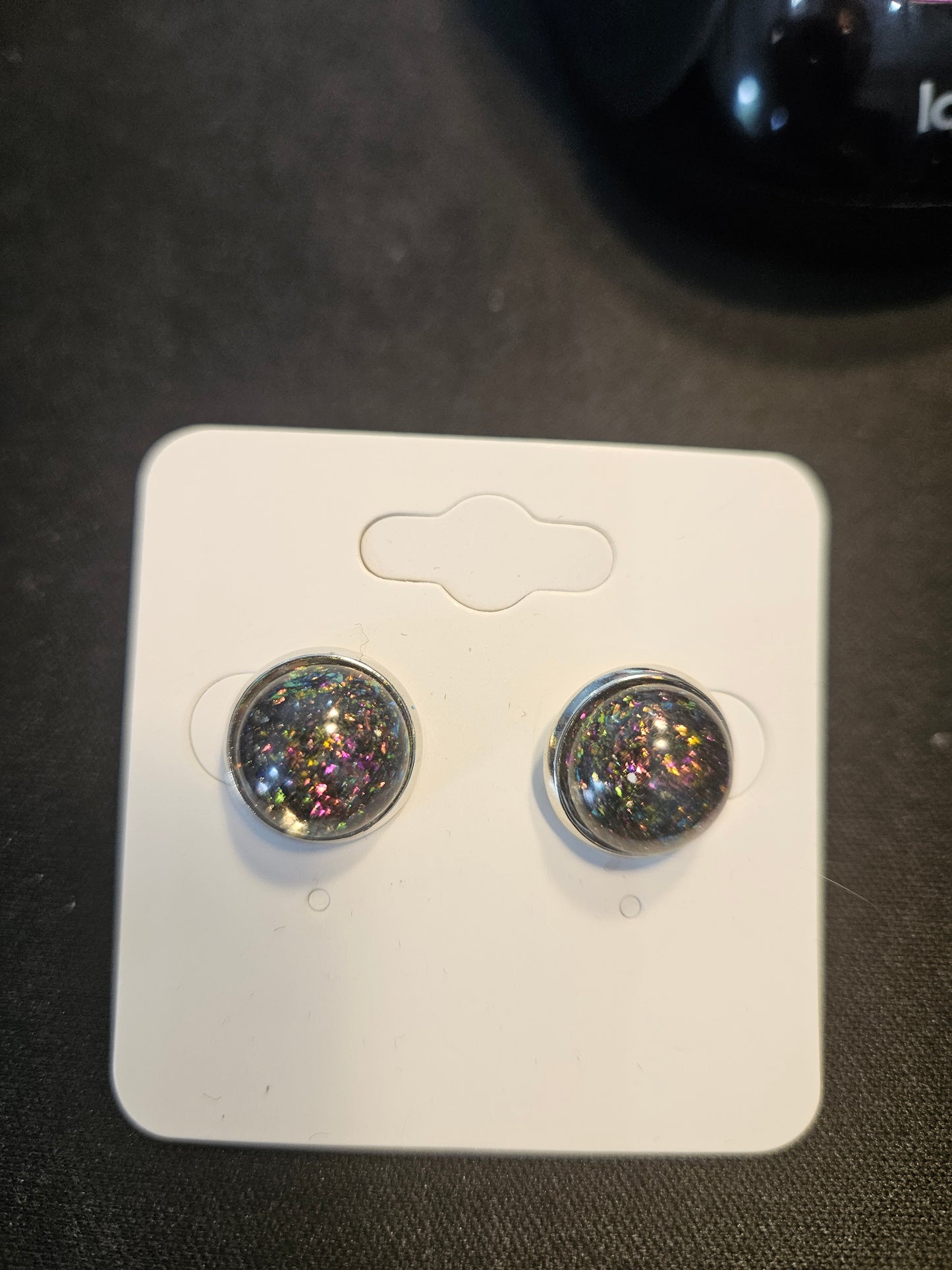 Handmade Resin Stud Earrings