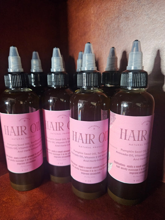 Herbal Hair Growth Oil – 4 oz