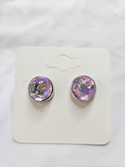Handmade Resin Stud Earrings
