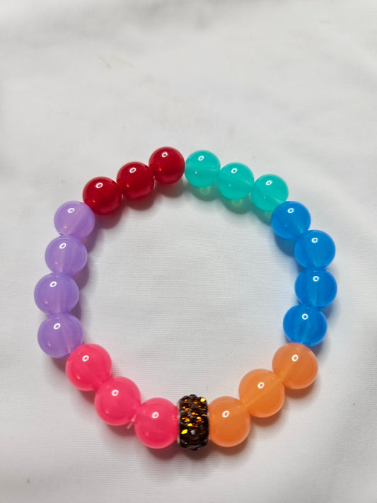Bright  Beaded Bracelet