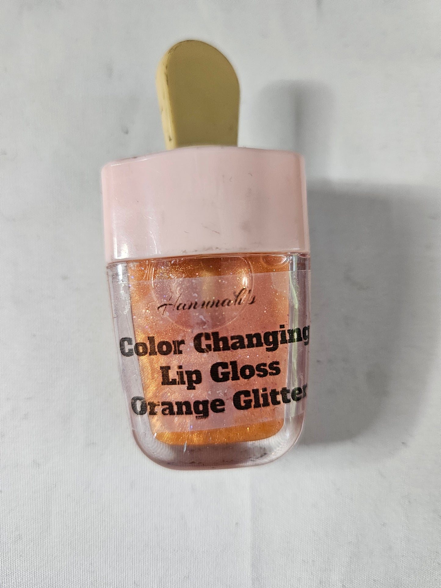 Color Changing Lip Gloss – Pineapple Bliss | Glitter Lip Gloss | Moisturizing Shimmer Gloss | Handmade Lip Gloss