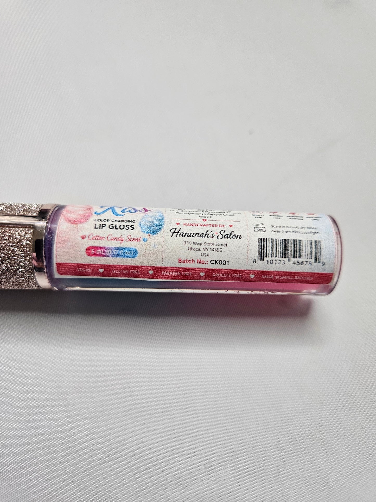 Color Changing Lip Gloss Amethyst Shimmer